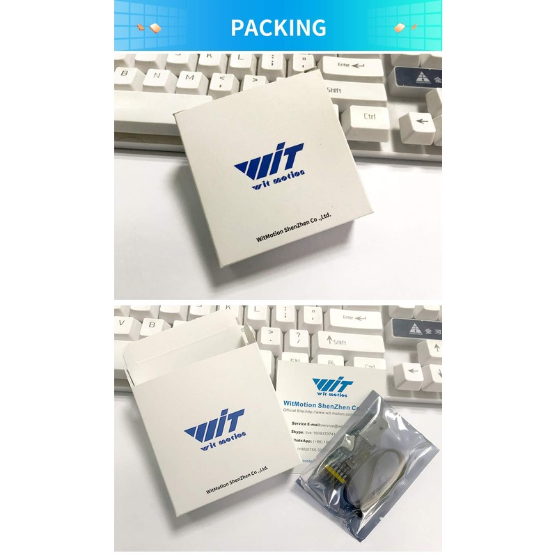WITMOTION USB-UART 6 in 1 Multifunction (USB-TTL/RS485/232, TTL-RS232/485, 232-485) Serial