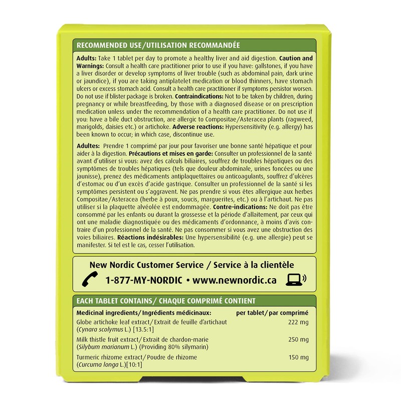 New Nordic Active Liver | Daily Liver Support Supplement |