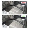 Priprilod Gray Cloth Left Front Driver Bottom Seat Cover Compatible