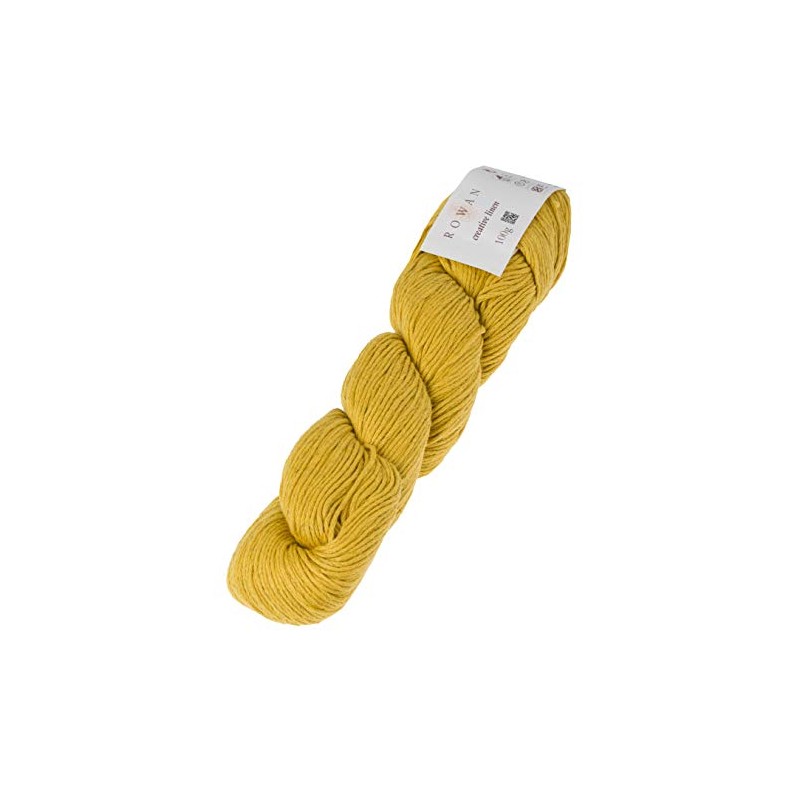 Rowan Creative Linen Mustard 50% Linen 50% Cotton Yarn -