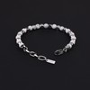GAVU Simple Crystal Bead Bracelet, Stone, howlite
