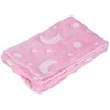 1.5x2m Luminous Blanket Double Side Flannel Star Moon Design Soft