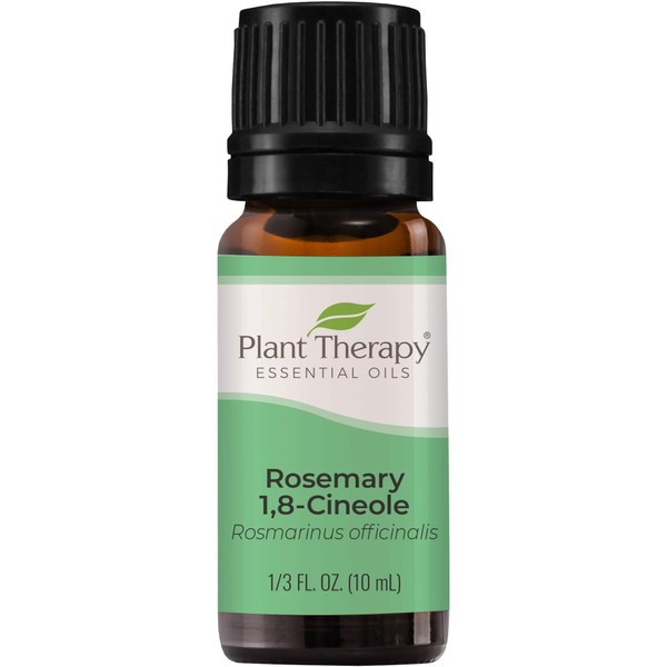 Plant Therapy Rosemary Essential Oil 100% Pure, Undiluted, Natural Aromatherapy, Therapeutic Grade 10 mL (1/3 oz)