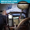 SHIFANQI Wheelchair Bag with Cup Holder, Wheelchair Accessories Armrest Side