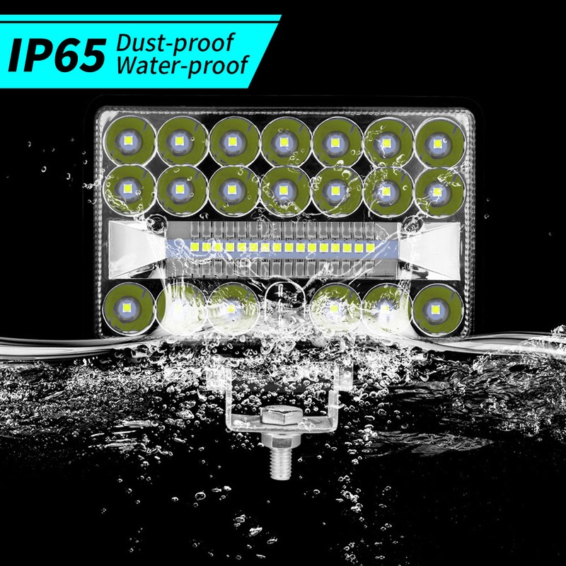 1Pcs 108W 5inch 6500K LED Work Light Fog & Driving
