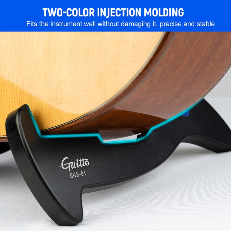 Guitto Rabbit-shaped Guitar Stand Foldable Stand Holder Portable Guitar Bracket