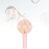 Handheld Electric Fan 4‑Blade 3‑Speed Adjustable USB Rechargeable Cooling Tool