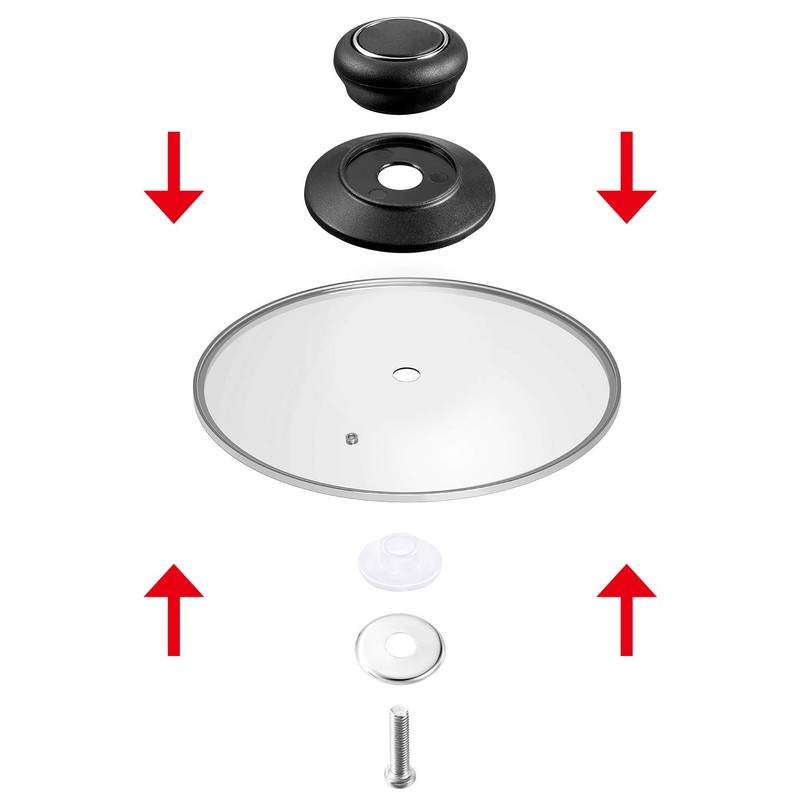 4 Pieces Pot Lid Knob Pan Lid Holding Handle Universal