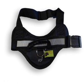 HDP Big Dog Soft No Pull Harness Size:XLarge Color:Black