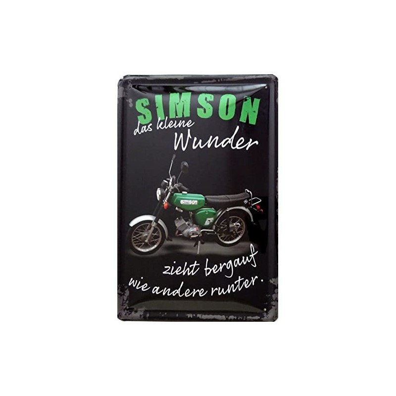 vielesguenstig by Robby Wanka Tin Sign 20 x 30 cm