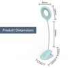 GCDFGV Clip On Reading Light for Bed Headboard, USB Rechargeable