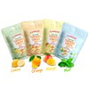 CORNICHE Sugar Free, Turmeric Ginger Candy Chewy, 4 Flavor Mix