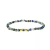 Evil Eye Bracelet Stretchy Strong Bracelet GESTONES Bracelet BRASS MENS