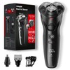 rategist Cordless Electric Razor for Men: 3-in-1 Shaver for Beard/Nose/Sideburns
