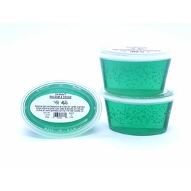 3 Pack of BALSAM AND CEDAR For Gentle Christmas Holiday Aroma Long Lasting Gel Melts™ for Warmers and Burners PEEL, MELT, ENJOY