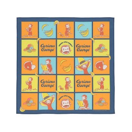 Marushin 4765017900 Lunch Cloth, Curious George, Mairoteen, Curious George, Character, Kindergarten, School Entrance Preparation, Kindergarten, Elementary School, Boys and Girls