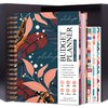 PLANBERRY Large Budget Planner & Monthly Bill Organizer with Pockets