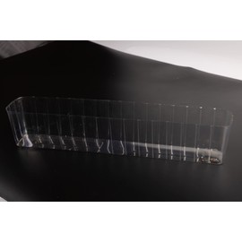 Plastic Liners for Wood Boxes (19.5” x 3”x 3.75”) Clear Plastic Liners for Planters l Plastic Liner Inserts for Planters (Sell in Pack of 12) (to fit 20" Planter) (L200404)