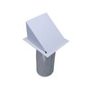 5 Inch Wall Vent Painted White Screen Only (5 Inch