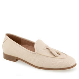 Aerosoles Women's WUSTER Loafer Flat, Stone Lizard Faux Leather, 8.5