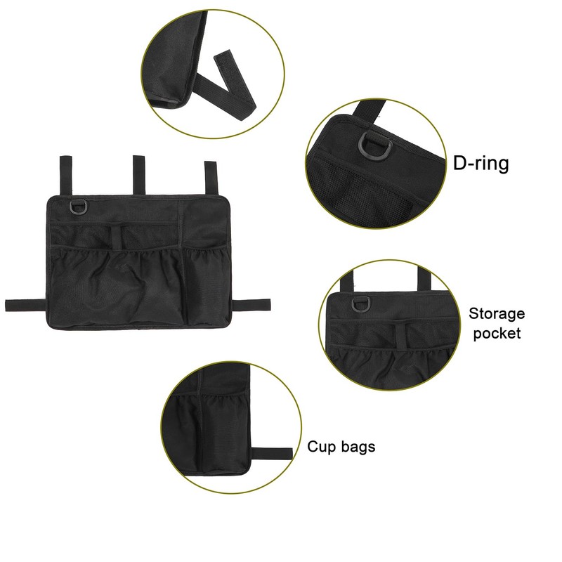 Walker Bag Basket with Cup Holder Suit for Adult Folding