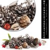 com-four® 6x Christmas decorations in a bag with cones, twigs,