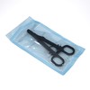 Sterilized Clamps Piercing Forceps, Piercing Positioning Forceps with Fixing Rubber