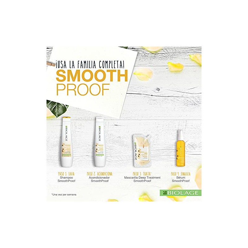 Biolage Shampoo SmoothProofe | Limpia, Suaviza y Controla el Encrespamiento