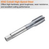 sourcing map M12x1 Metric Thread Tap 6542 Cobalt High-Speed Steel