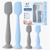 4-Pack Diaper Cream Spatula – Soft-Flex Silicone Butt Spatula for