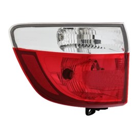 KarParts360 For Dodge Durango Tail Light 2011 2012 2013 Driver Side | Rear | On Body | CH2804103 | 55079137AF