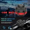 Casco Inteligente Con Auriculares Bluetooth Luz Advertencia
