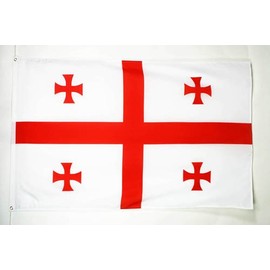 AZ FLAG Georgia Flag 2' x 3' - Georgian Flags 60 x 90 cm - Banner 2x3 ft