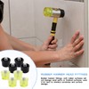 8 Pcs Rubber Hammer Replacement, Rubber Striking Head, Mallet Head