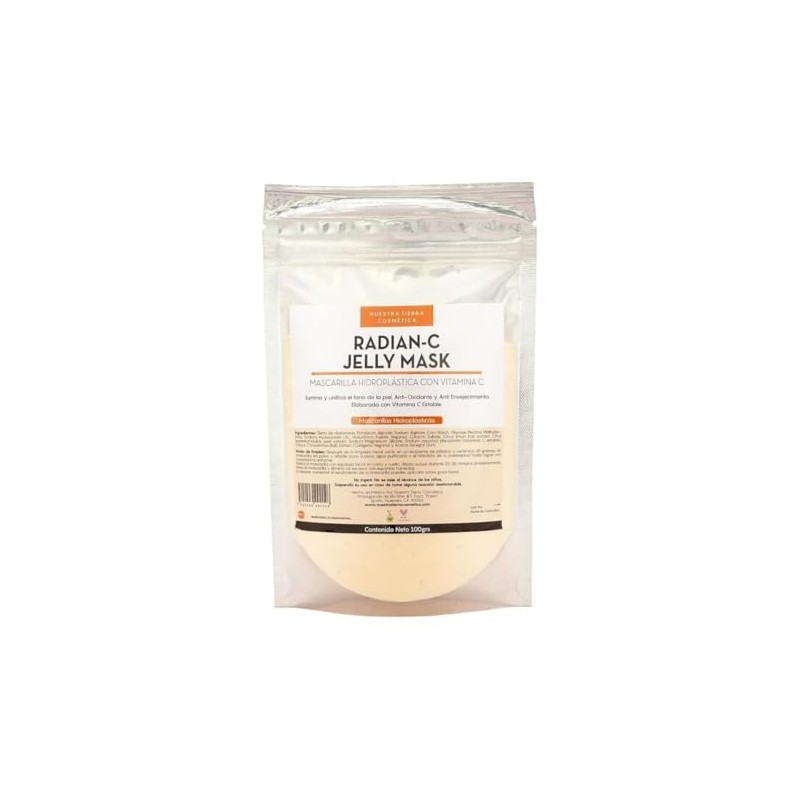 Radian-C Mascarilla Hidro-Plastica con Vitamina C estable Ilumina y unifica