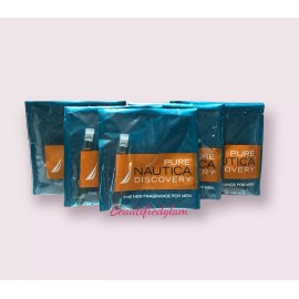 Nautica 5 Nautica PURE DISCOVERY Eau De Toilette EDT Splash for Men .05 oz/1.5mL SEALED