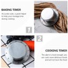 Mobestech Baking Reminder Kitchen Timer Mechanical Timer Chef Cooking Timer
