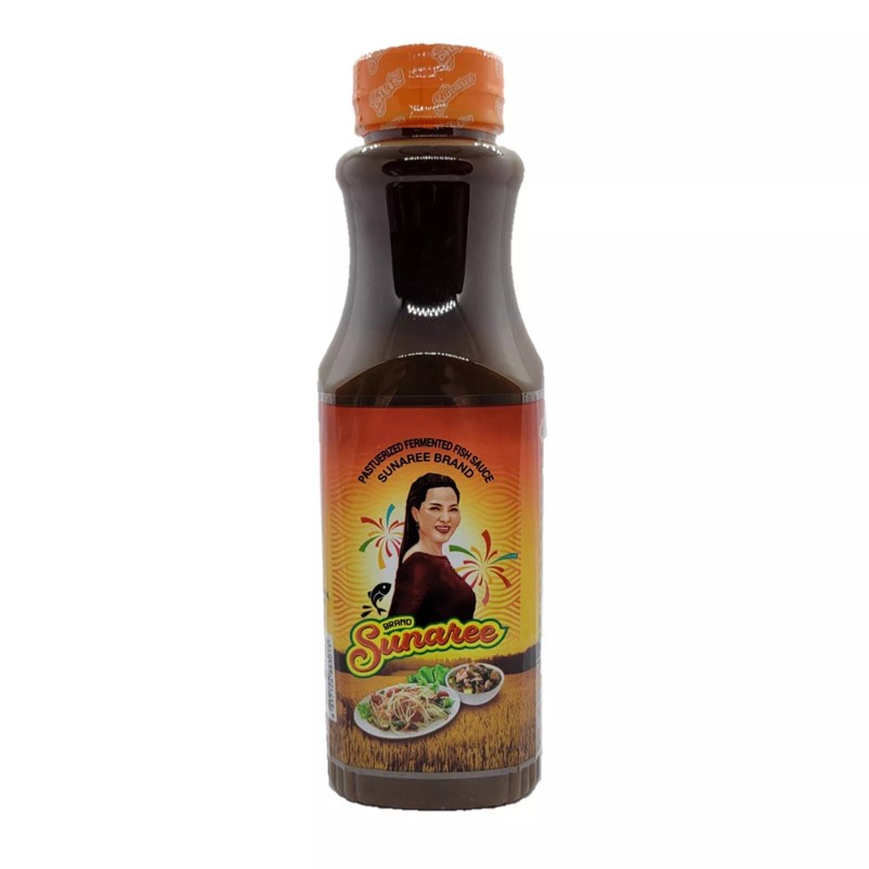 Sunaree Brand Thai Fermented Fish Sauce Nam Pla Ra Dak