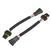 A ABSOPRO 2pcs H8 H9 H11 Male to 9006 HB4