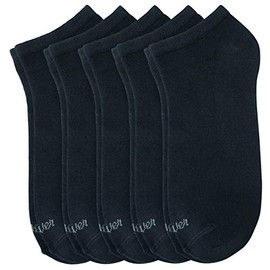 s.Oliver unisex trainer socks, pack of 10. (S.oliver Unisex Sneaker Socken 10er Pack) - Black (05) Plain, size: 43-46