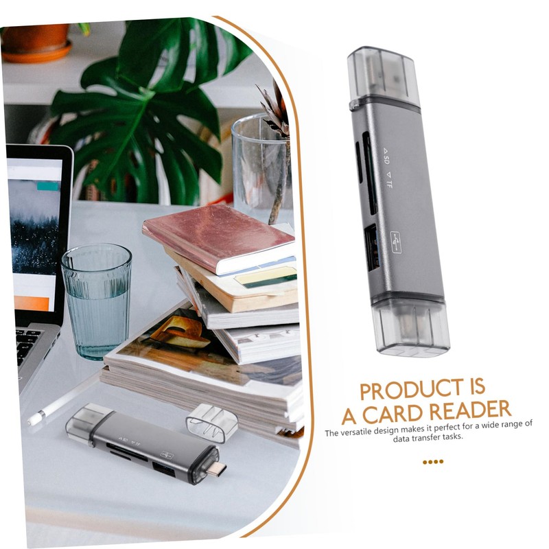 DOITOOL Multi-Function Card Reader USB c Memory Card Adapter OTG