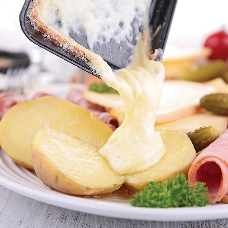 RoDzj Raclette Pans, Pack of 8, Raclette Pans Replacement with
