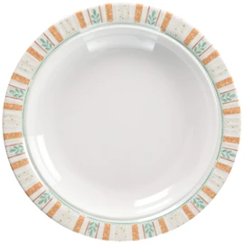 遠藤商事 Melamine "Basil" 24 cm Soup Plate BL – 7810 rsca101