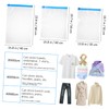 MAGICLULU 9pcs up Vacuum Bags for Travel Manual Compression Storage