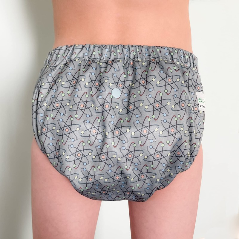 EcoAble Big Kids’ Pull-On Cloth Diaper, Age 6–16 | Reusable