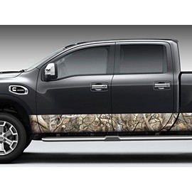 Camo Obliteration Rocker Panel Graphic Decal Wrap Kit for Truck SUV (12 inch x 30 Foot, Matte)
