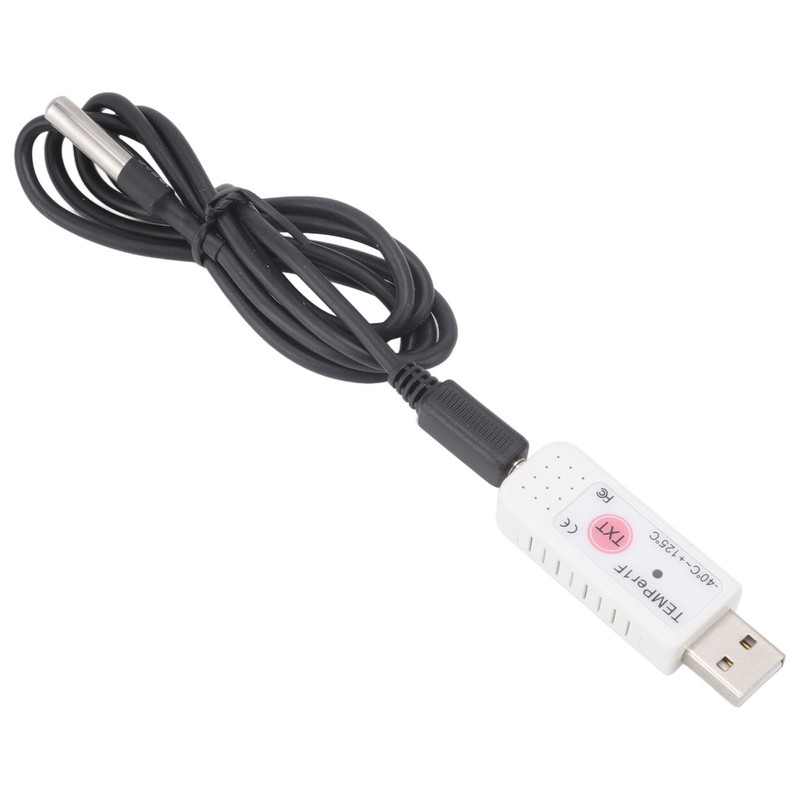 USB Computer Temperature Sensor Data Logger Temperature Alarm for Indoor