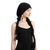 ZLYC Women's Chemo Turban Hat Headwraps Lightweight Beanie Hat, Braid
