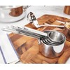 KEAWELL Premium 5-Piece Measuring Cups Set –1/4, 1/3, 1/2, 2/3,