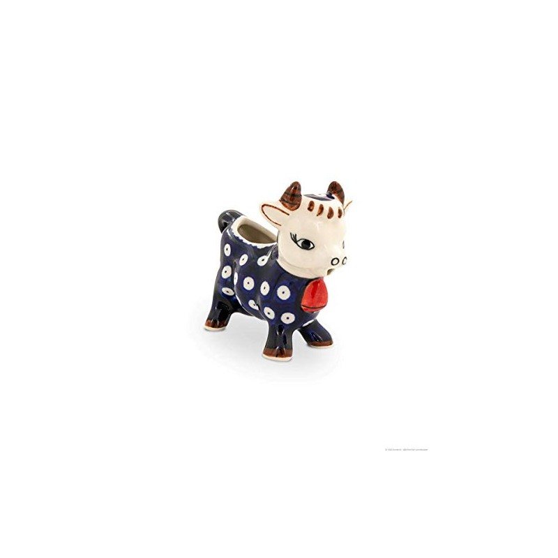 Bunzlauer Cow Cream Jug 0.075 Litres Diameter 12.5 cm Height